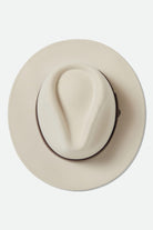 Unisex Messer Fedora in the color Off White - Additional Laydown image