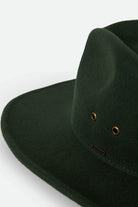 Unisex Scottsdale WTHR GUARD™ Cowboy Hat in the color Moss - Additional Laydown image