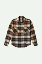 Brixton Women's Bowery Women's Classic L/S Flannel - Pinecone Brown/Black/Sand | Main