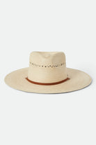 Unisex Beck Straw Rancher Hat in the color Natural - Additional Laydown image