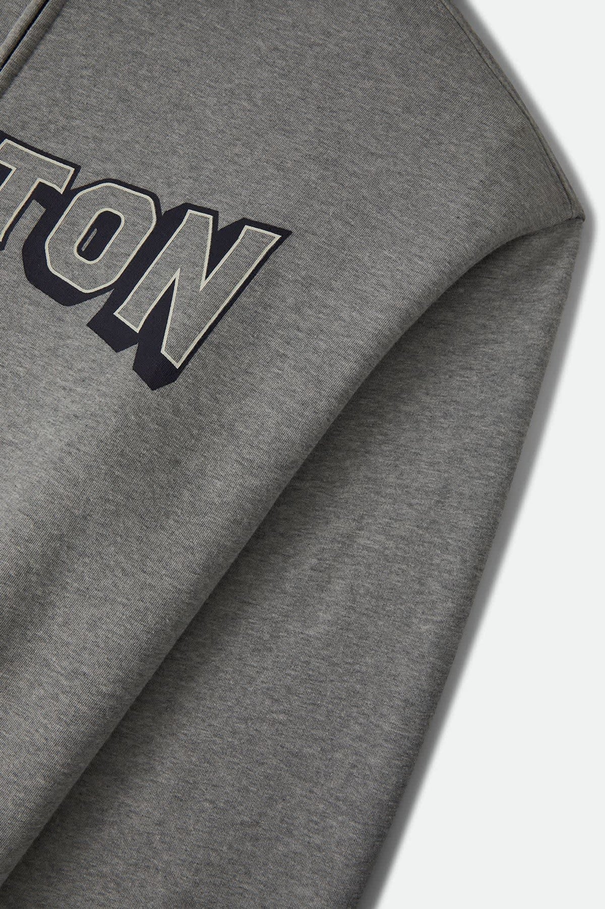 Men's Motorized Full Zip in the color Heather Grey - Additional Laydown image