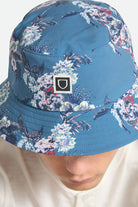 Unisex Eldon Water Packable Bucket Hat in the color Midnight Blue - Additional Fit image