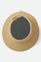 Women's Jasmine Packable Visor in the color Tan/Tan - Additional Laydown image