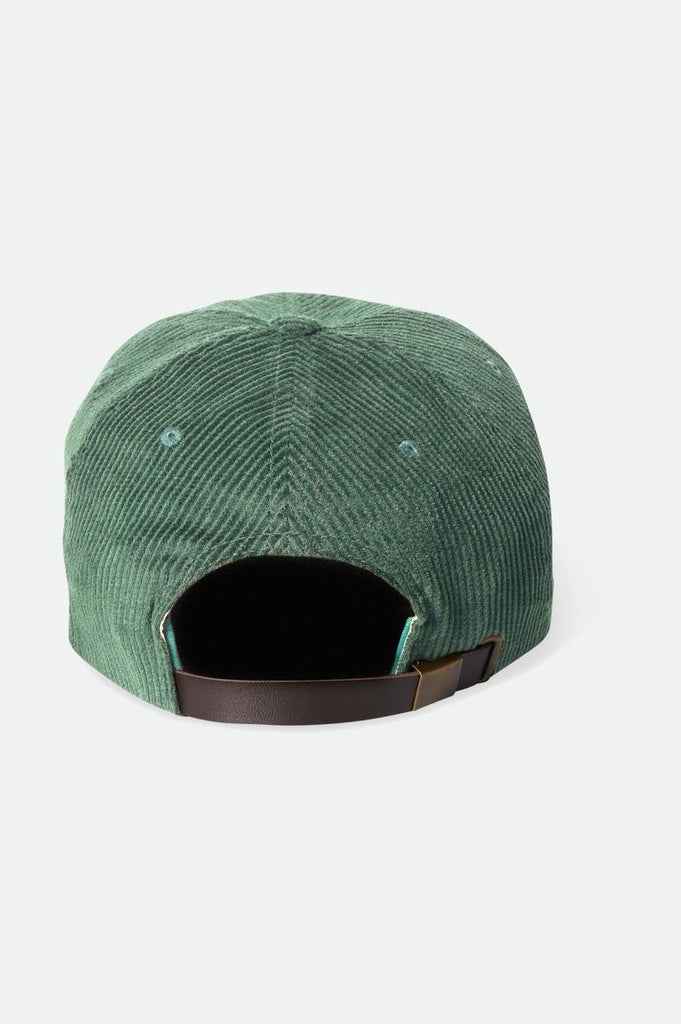 Brixton Men's Big B Adjustable Hat - Emerald Cord | Back