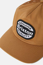Unisex Keaton Netplus Trucker Hat in the color Washed Copper/Washed Copper - Additional Laydown image