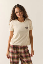 Women's High Speed Standard Crew T-Shirt in the color Whitecap - Women's Front Fit Image