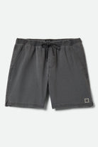 Men's Everyday Vintage Wash Short in the color Vintage Black - Front Product View