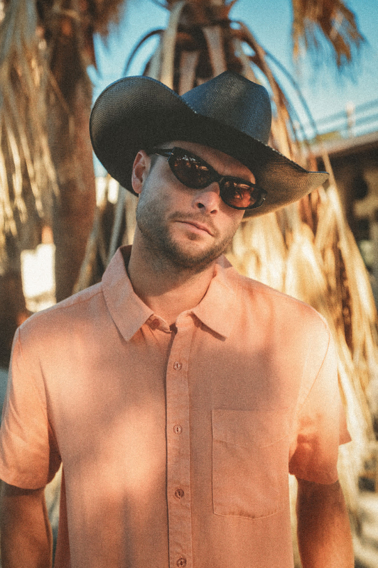 Unisex Laredo Straw Cowboy Hat in the color Black - Men's Lifestyle 4.0