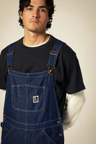 Men's Builders Overall in the color Rinse Denim - Additional Fit image