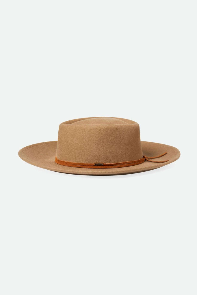 Extra Laydown Image 1 | Brenton Convertabrim Fedora - Tobacco Brown