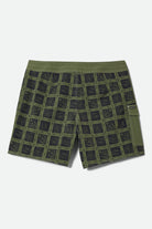 Men's Classic Trunk 17" in the color Barb Wire/Sea Kelp - Additional Laydown image