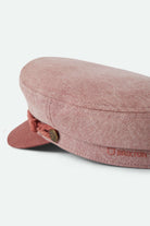 Unisex Fiddler Fisherman Cap in the color Pink Colorblock - Additional Laydown image
