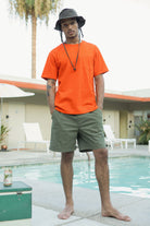 Men's Everyday Vintage Wash Short in the color Washed Ivy Green - Men's Lifestyle image