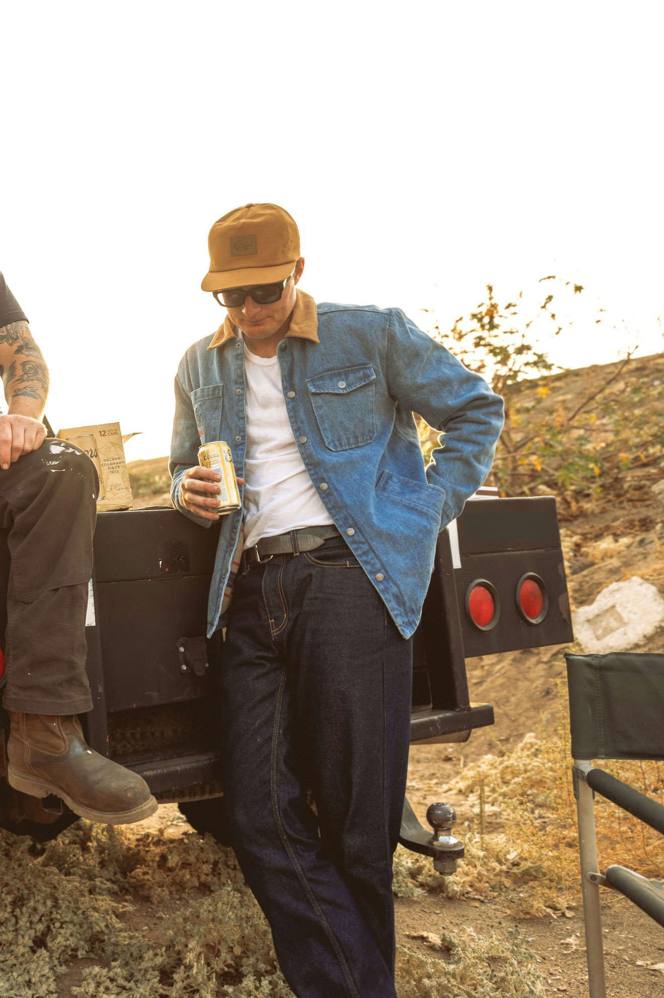 Men's Lifestyle 4 | Coors Colt Durham Jacket - Washed Denim