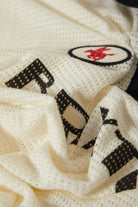 Women's Varsity T-Shirt in the color Off White/Black - Additional Laydown image