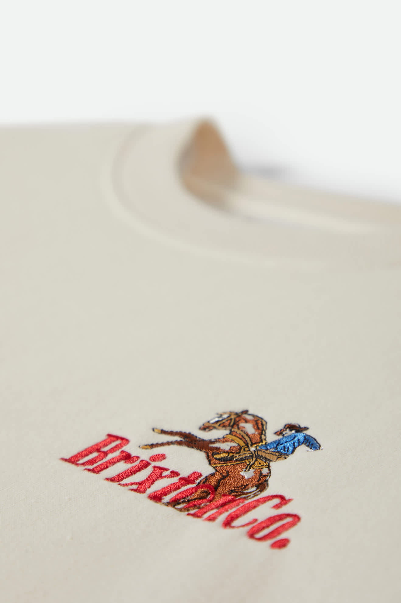 Men's Inwood Crew in the color Egret White - Additional Style View