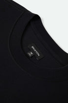 Men's Ogle Boxy T-Shirt in the color Black - Additional Laydown image