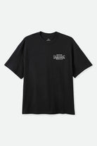 Men's Motorized Oversized T-Shirt in the color Black - Front Product Laydown Image