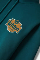 Men's Genuine Quality Hoodie in the color Night Sage - Additional Laydown image