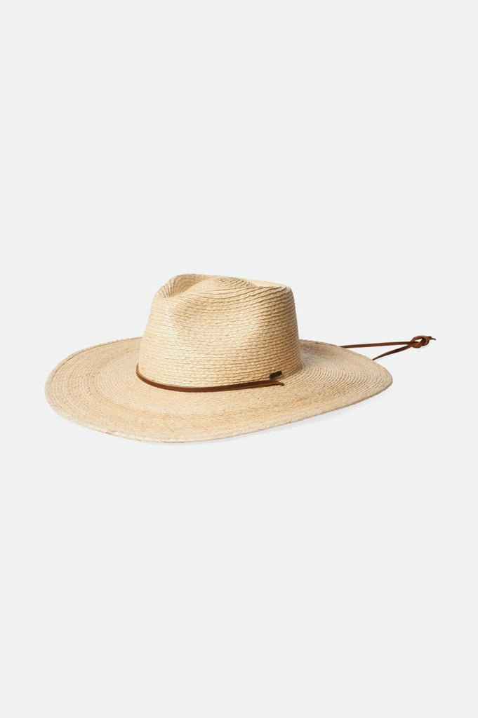 Brixton Unisex Morrison Wide Brim Sun Hat - Natural | Profile