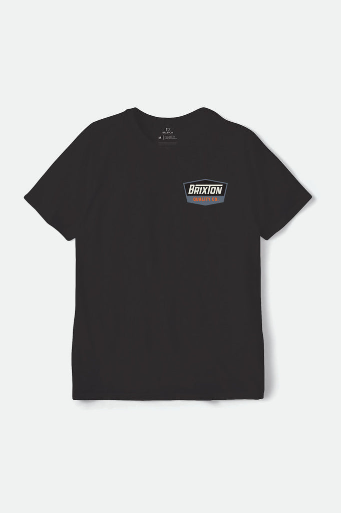 Brixton Regal S/S Standard Tee - Black/Off White