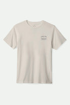 Men's Layin' Low S/S Standard T-Shirt in the color Cream - Front Product View