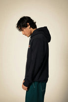 Men's Freeman Hoodie in the color Black - Men's Side View