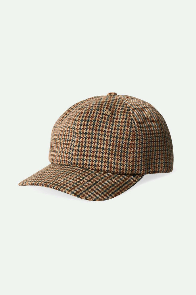 Brixton Unisex Shelby Adjustable Hat - Sand Houndstooth | Main