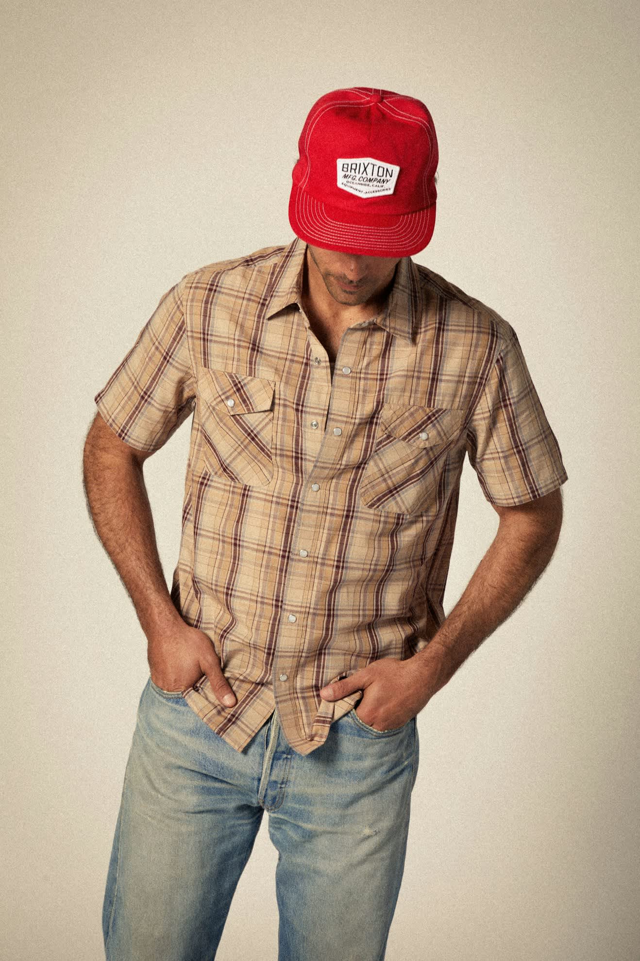 Unisex Coleson Snapback in the color Red - Additional Fit image