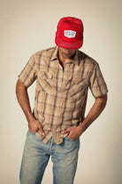 Unisex Coleson Snapback in the color Red - Additional Fit image