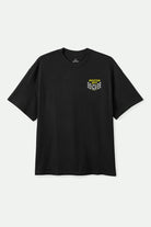 Men's Dunbar S/S Standard T-Shirt in the color Black - Front Product View