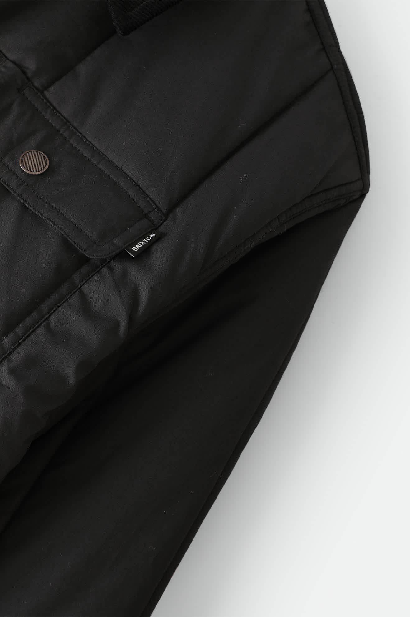 Men's Cass II Jacket in the color Black - Additional Laydown image