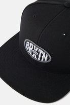 Unisex Largo Snapback in the color Black - Additional Laydown image