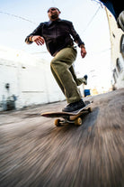 Men's Surplus Herringbone Relaxed Trouser Pant in the color Olive Surplus - Men's Lifestyle image