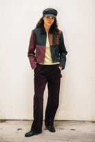 Women's Essex Patched Painter Pant in the color Port - Men's Lifestyle image