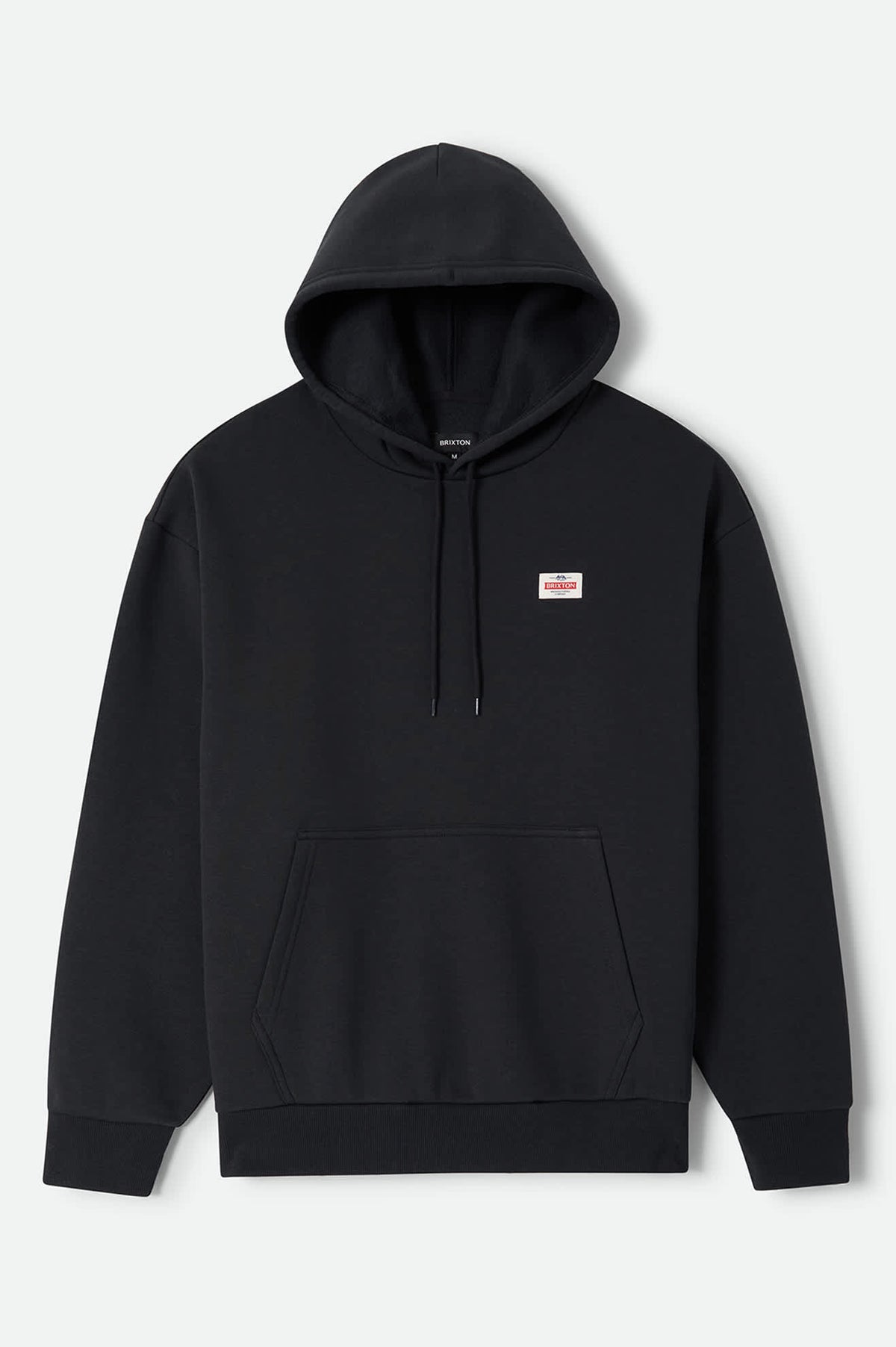 Men's Trademark Hoodie in the color Black - Front Product Laydown Image