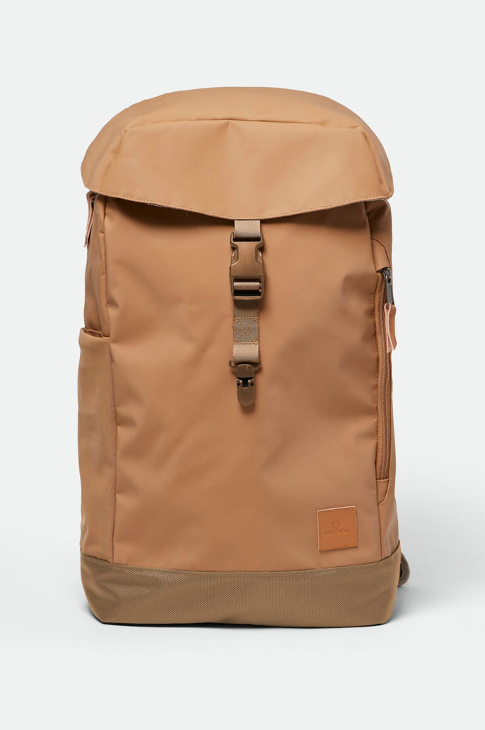 Brixton Unisex Commuter Backpack - Golden Brown | Back