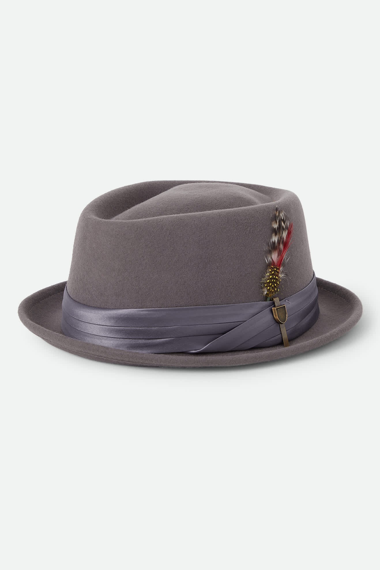 Unisex Stout Pork Pie in the color Charcoal/Charcoal - Front Product Laydown Image
