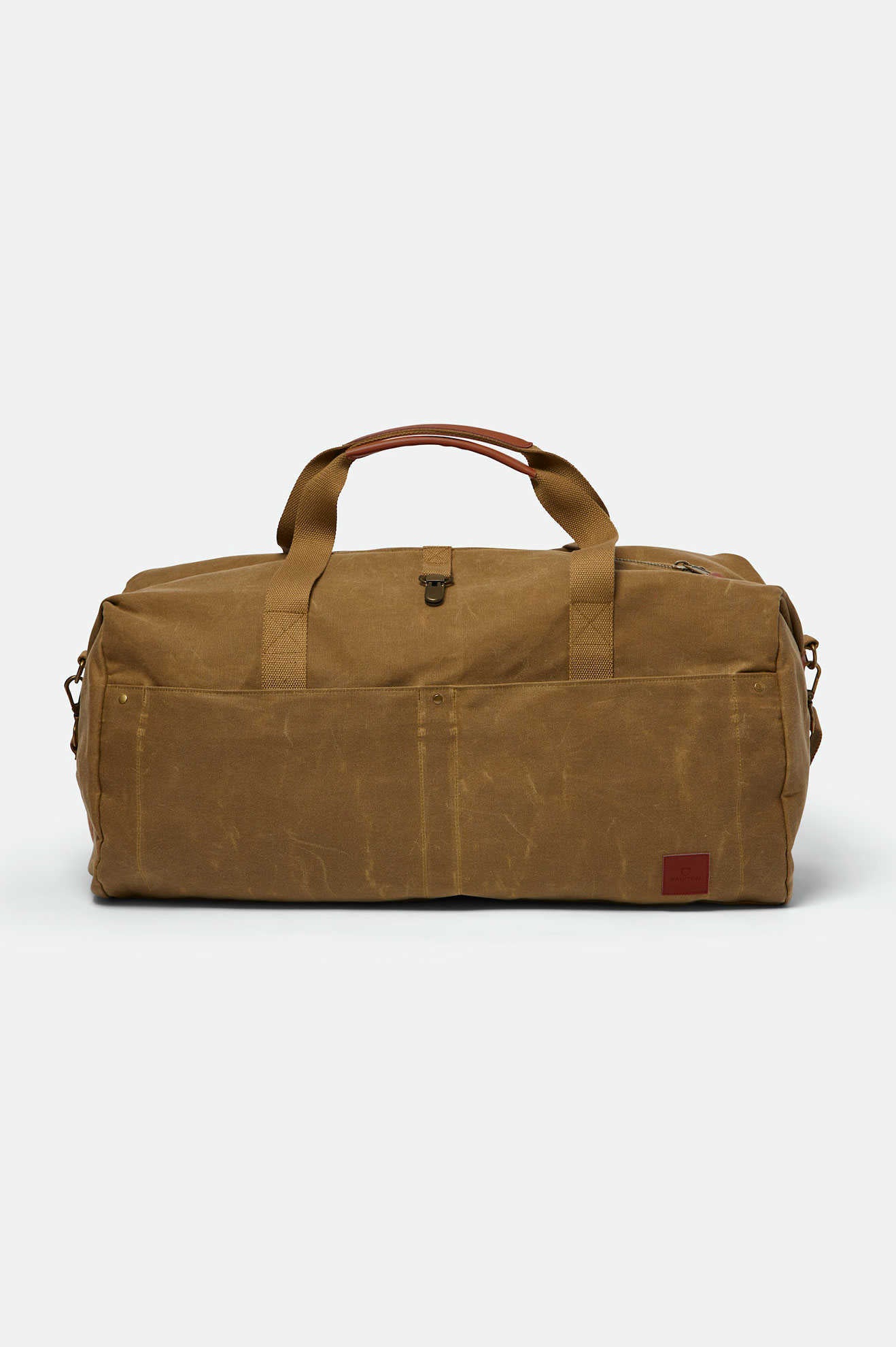 Brixton Unisex Traveler XL Weekender Duffle - Olive Brown | Extra Shot
