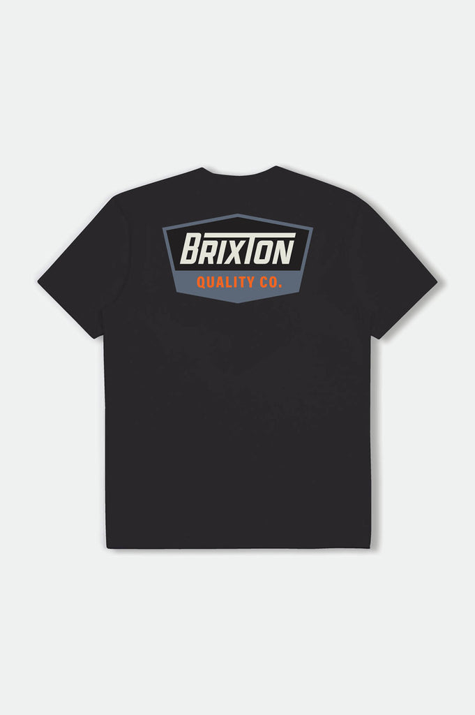 Brixton Regal S/S Standard Tee - Black/Off White