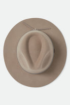 Unisex Wesley Fedora in the color Timeless Taupe - Additional Laydown image
