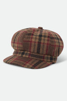 Women's Bailey Cap in the color Sand/Red/Brown - Front Product Laydown Image