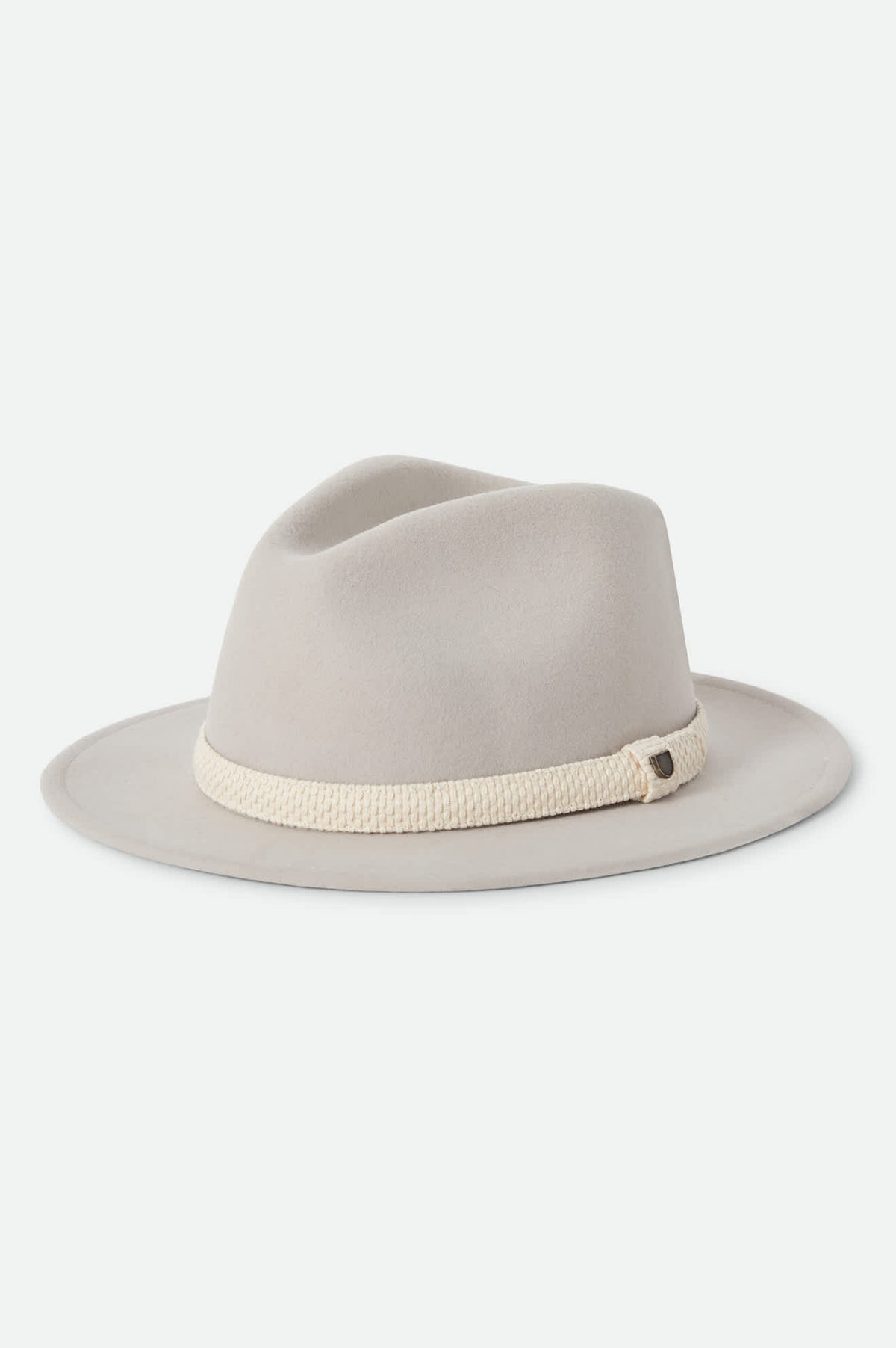 Unisex Messer Fedora in the color Beige/Cream - Front Product Laydown Image