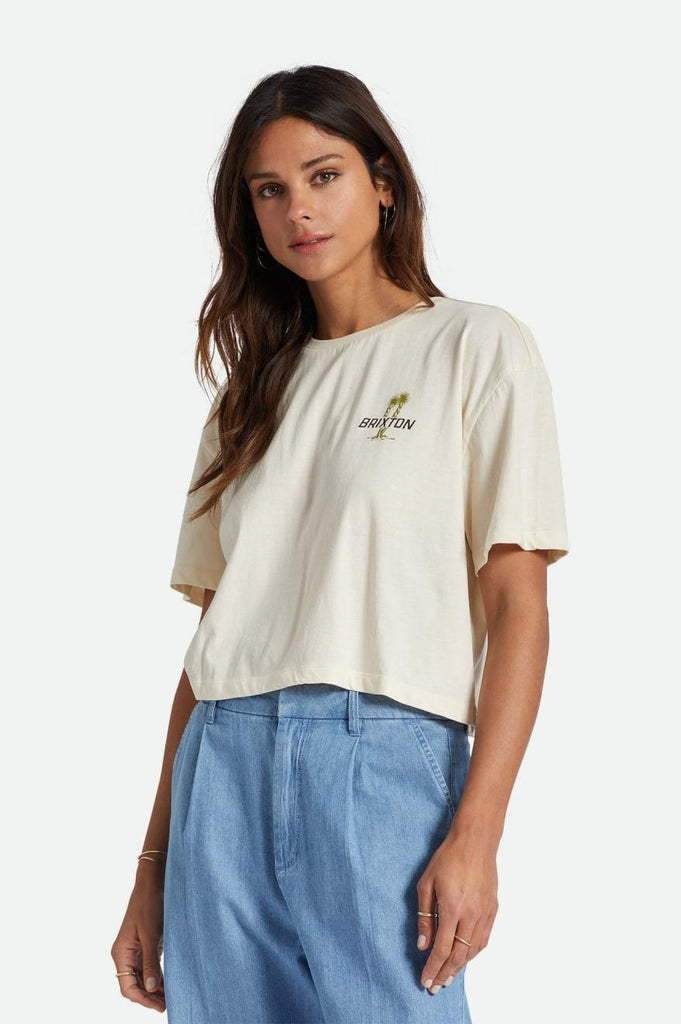 Brixton Austin Women's S/S Skimmer Tee - Whitecap