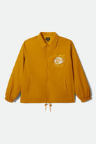 Men's Goodyear Slick Wind Breaker in the color Nugget Gold - Front Product View