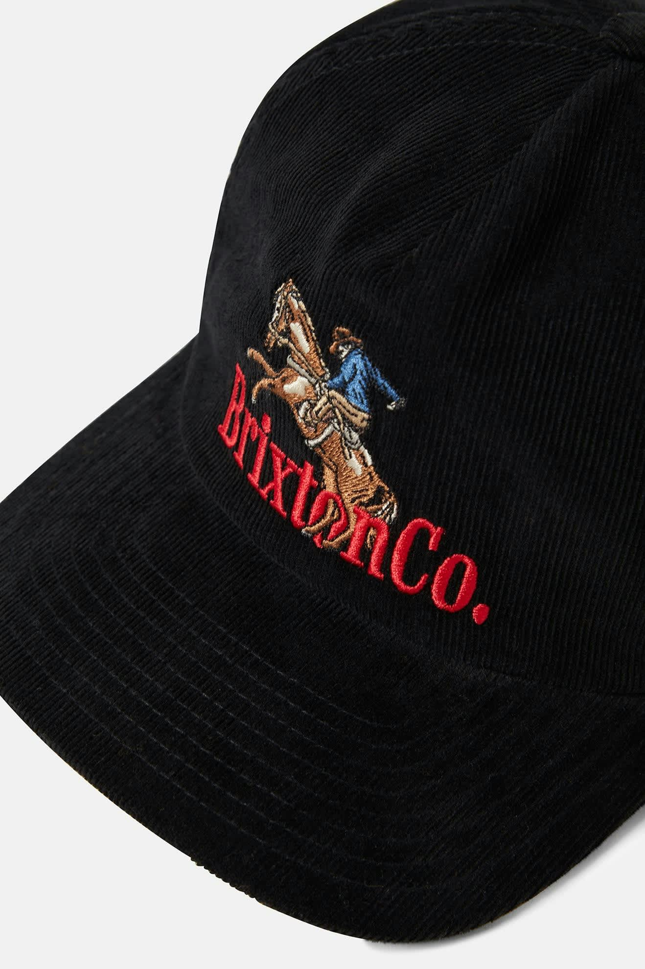 Unisex Inwood Snapback in the color Black - Additional Laydown image