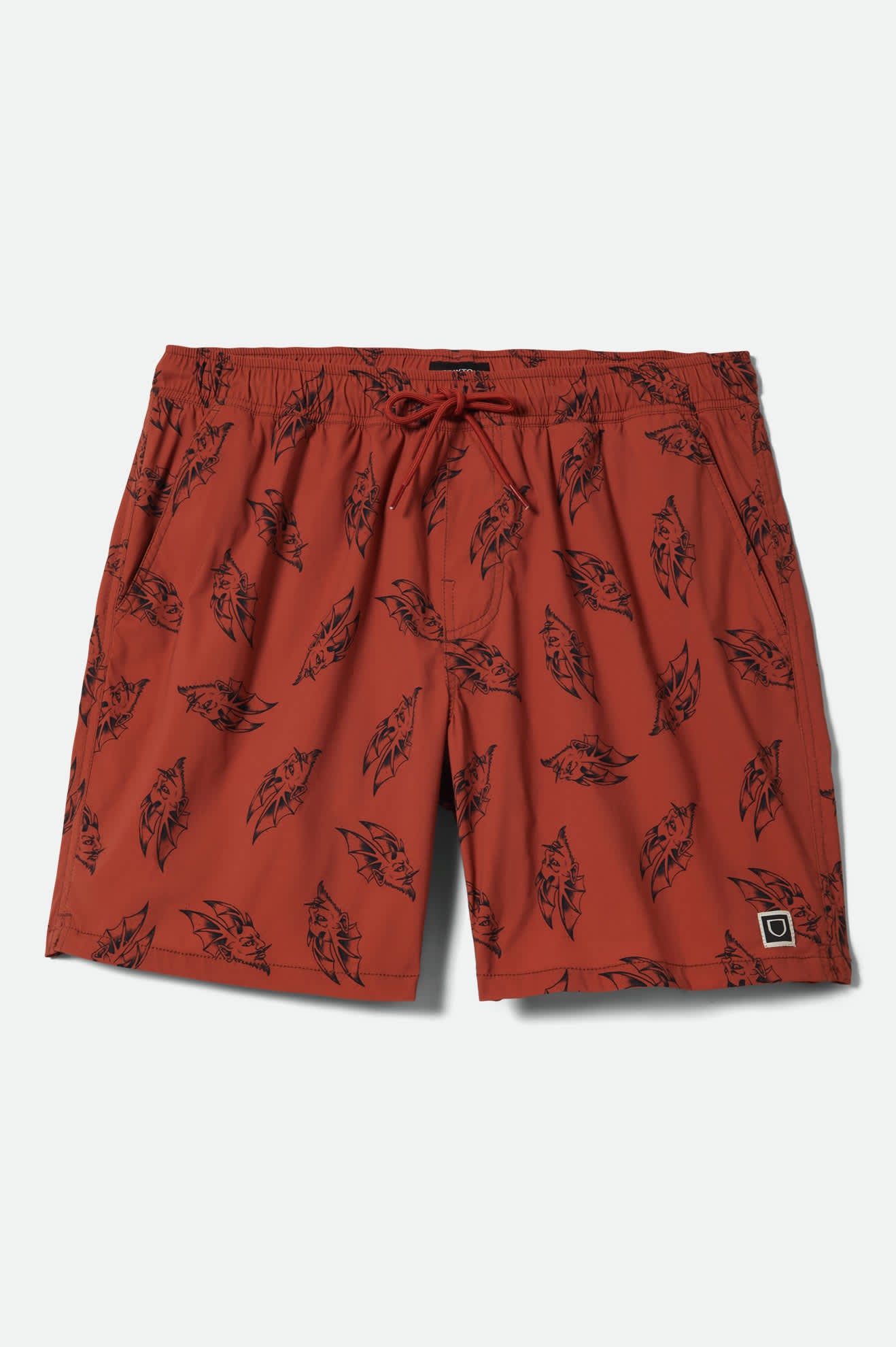 Men's Everyday Stretch Hybrid Short 7" in the color Amber Terrain - Front Product View