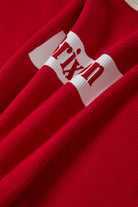 Women's Brixton Banner Ringer A-Tank in the color Adrenaline Rush - Additional Laydown image