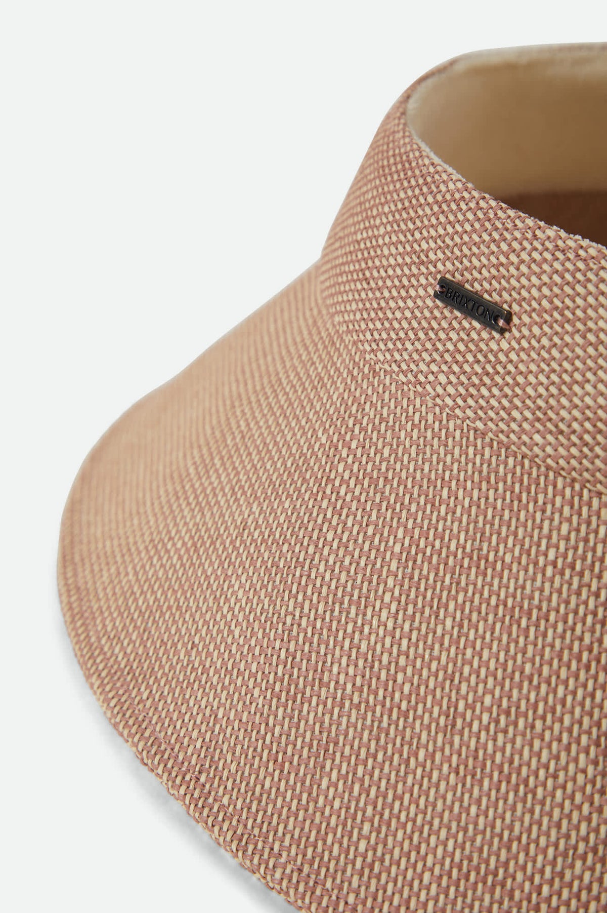 Women's Jasmine Packable Visor in the color Italian Clay/Natural - Additional Laydown image