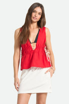 Women's The Bells Top in the color Adrenaline Rush - Women's Front Fit Image